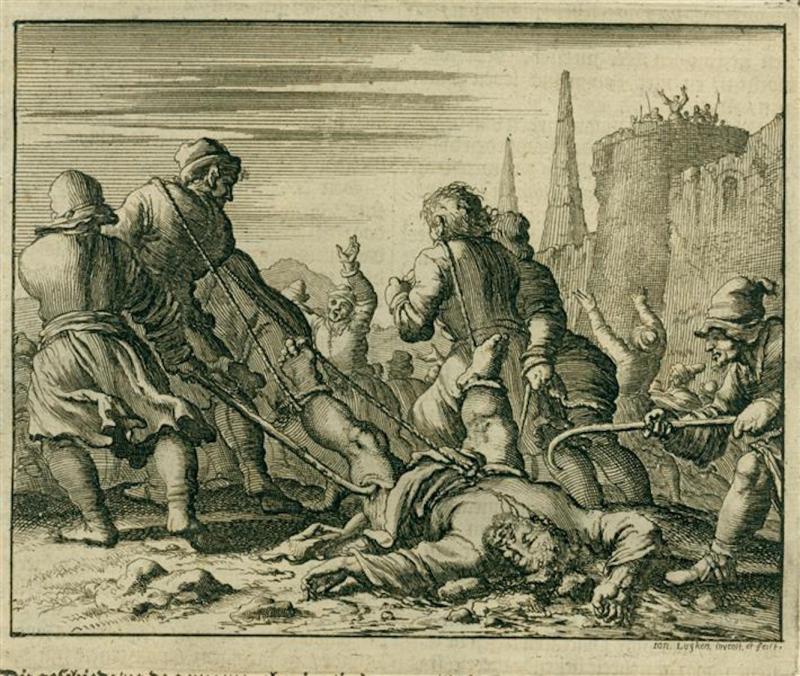 “Death of Mark the Evangelist, Alexandria, AD 64” by Jan Luyken. SUBMITTED IMAGES